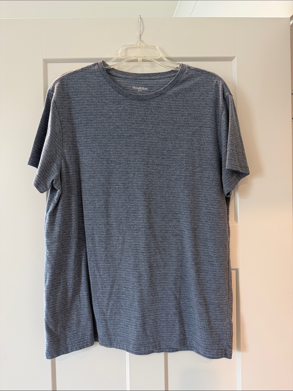 Goodfellow & Co Men’s Heathered Slate Short-Sleeve Crewneck Tee